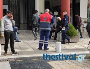 «Πολυπολιτισμός» στη Θεσσαλονίκη: Άγριο ξύλο μεταξύ Πακιστανών στο κέντρο της πόλης (φωτό)
